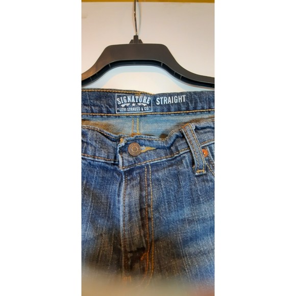 Levis Signature Straight Mens Jeans, Size 33 x 30 - Picture 8 of 9